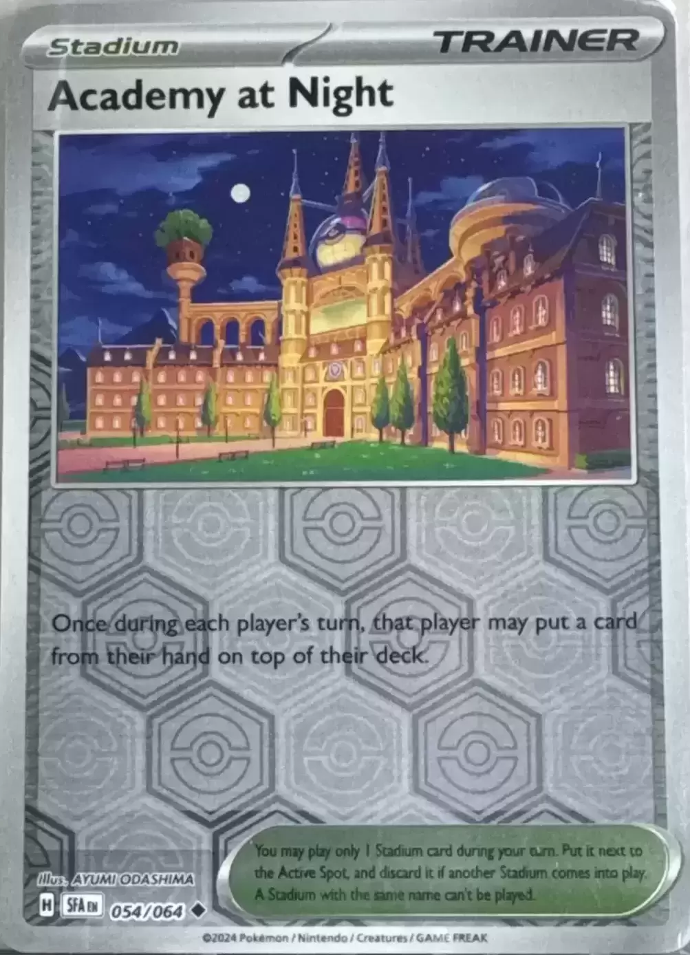 Shrouded Fable - SFAEN - Academy at Night Reverse