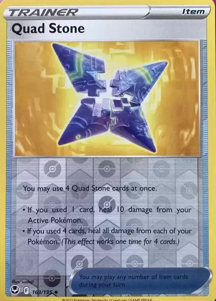 Silver Tempest - Quad Stone Reverse
