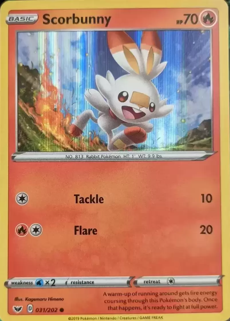 Sword & Shield - Scorbunny Holo