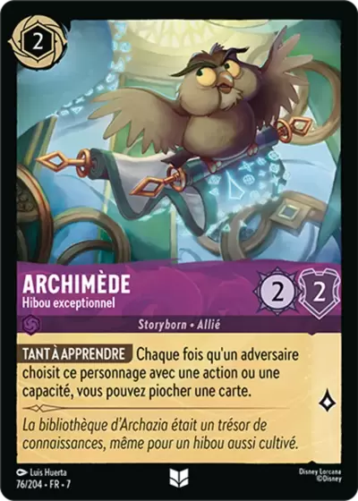 L\'Ile d\'Archazia - Chapitre 7 - Archimède, Hibou exceptionnel