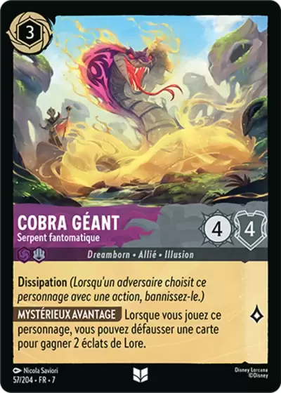 L\'Ile d\'Archazia - Chapitre 7 - Cobra Géant, Serpent fantomatique