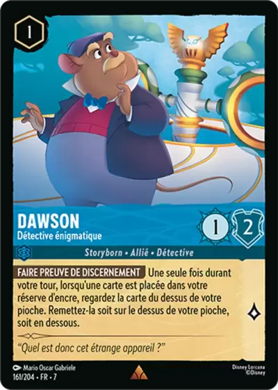 L\'Ile d\'Archazia - Chapitre 7 - Dawson, Détective énigmatique