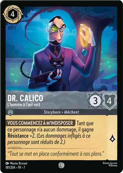 L\'Ile d\'Archazia - Chapitre 7 - Dr. Calico, L\'homme à l\'oeil vert