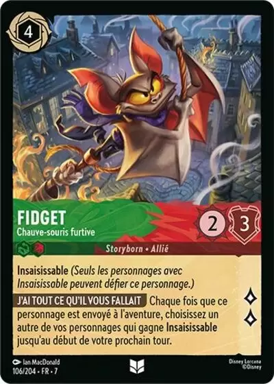 L\'Ile d\'Archazia - Chapitre 7 - Fidget, Chauve-souris furtive