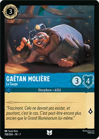 L\'Ile d\'Archazia - Chapitre 7 - Gaëtan Molière, La Taupe