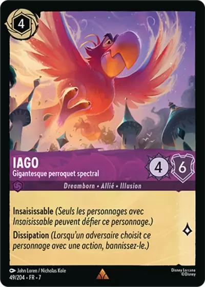 L\'Ile d\'Archazia - Chapitre 7 - Iago, Gigantesque perroquet spectral