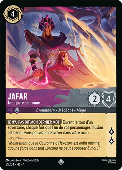 L\'Ile d\'Archazia - Chapitre 7 - Jafar, Tout juste couronné