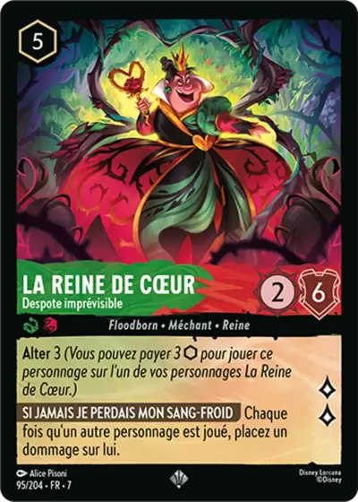 L\'Ile d\'Archazia - Chapitre 7 - La Reine de Cœur, Despote imprévisible