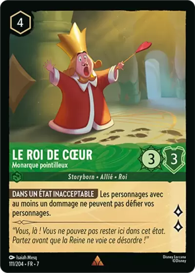 L\'Ile d\'Archazia - Chapitre 7 - Le Roi de Cœur, Monarque pointilleux