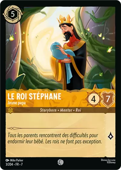 L\'Ile d\'Archazia - Chapitre 7 - Le Roi Stéphane, Jeune papa