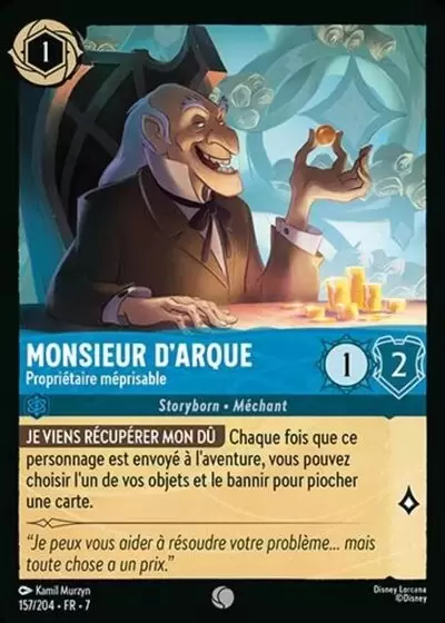 L\'Ile d\'Archazia - Chapitre 7 - Monsieur d\'Arque, Propriétaire méprisable