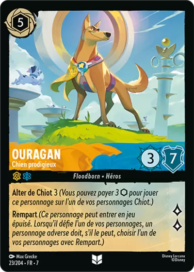 L\'Ile d\'Archazia - Chapitre 7 - Ouragan, Chien prodigieux