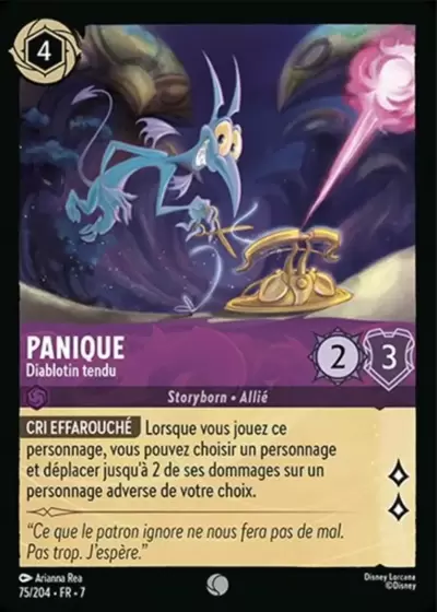 L\'Ile d\'Archazia - Chapitre 7 - Panique, Diablotin tendu