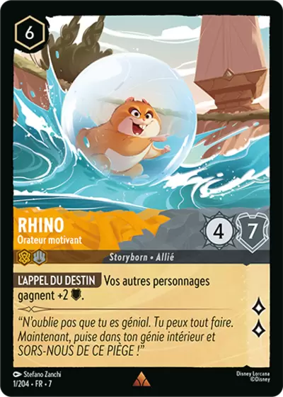 L\'Ile d\'Archazia - Chapitre 7 - Rhino, Orateur motivant