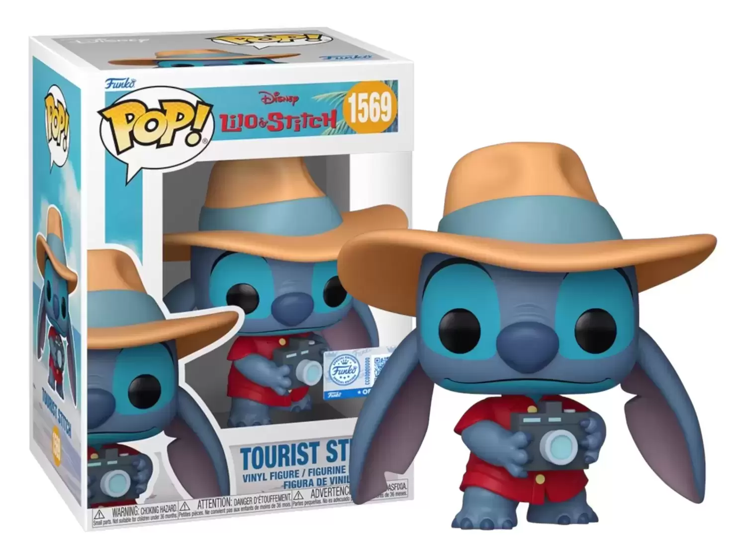POP! Disney - Lilo & Stitch - Tourist Stitch