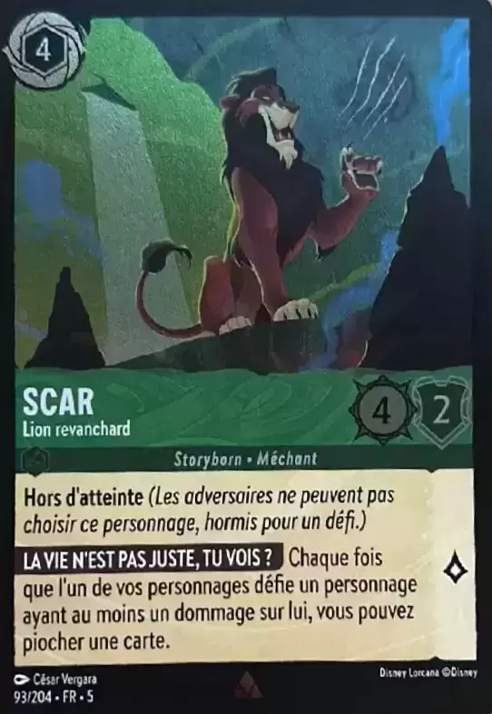 Ciel Scintillant - Chapitre 5 - Scar - Lion Revanchard - Brillante