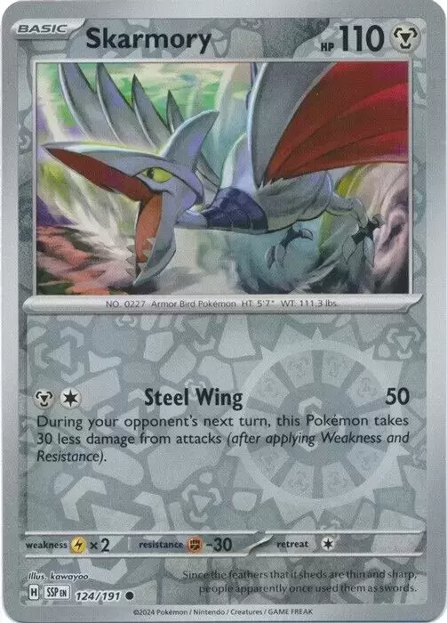 Surging Sparks SSPEN - Skarmory Reverse