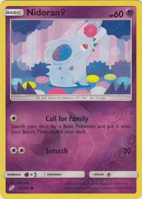 Team Up - Nidoran♀ Reverse