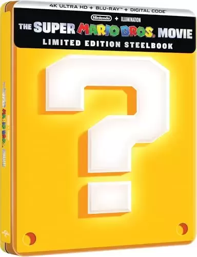 Blu-ray Steelbook - Super Mario Bros - Combo Uhd 4k + Bd - Steelbook - Edition Limitee