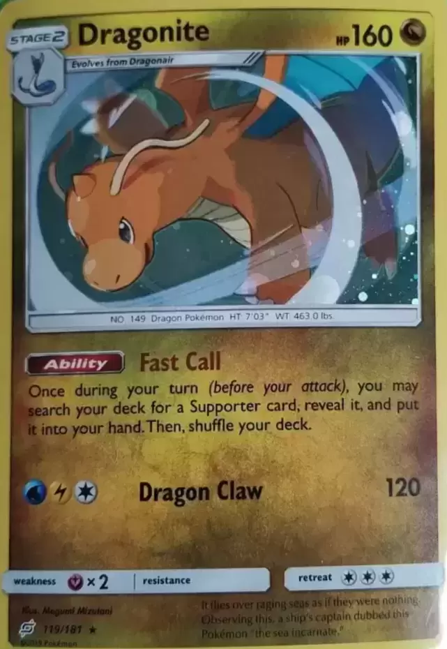 Team Up - Dragonite Holo