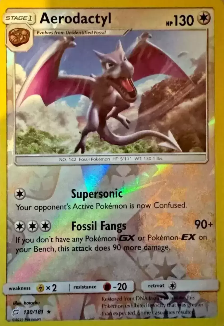 Team Up - Aerodactyl Reverse