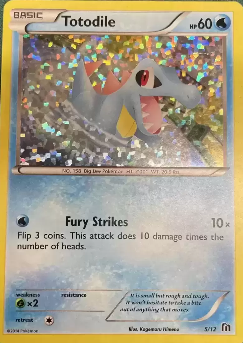 McDonald\'s Collection 2016 - Totodile Holo