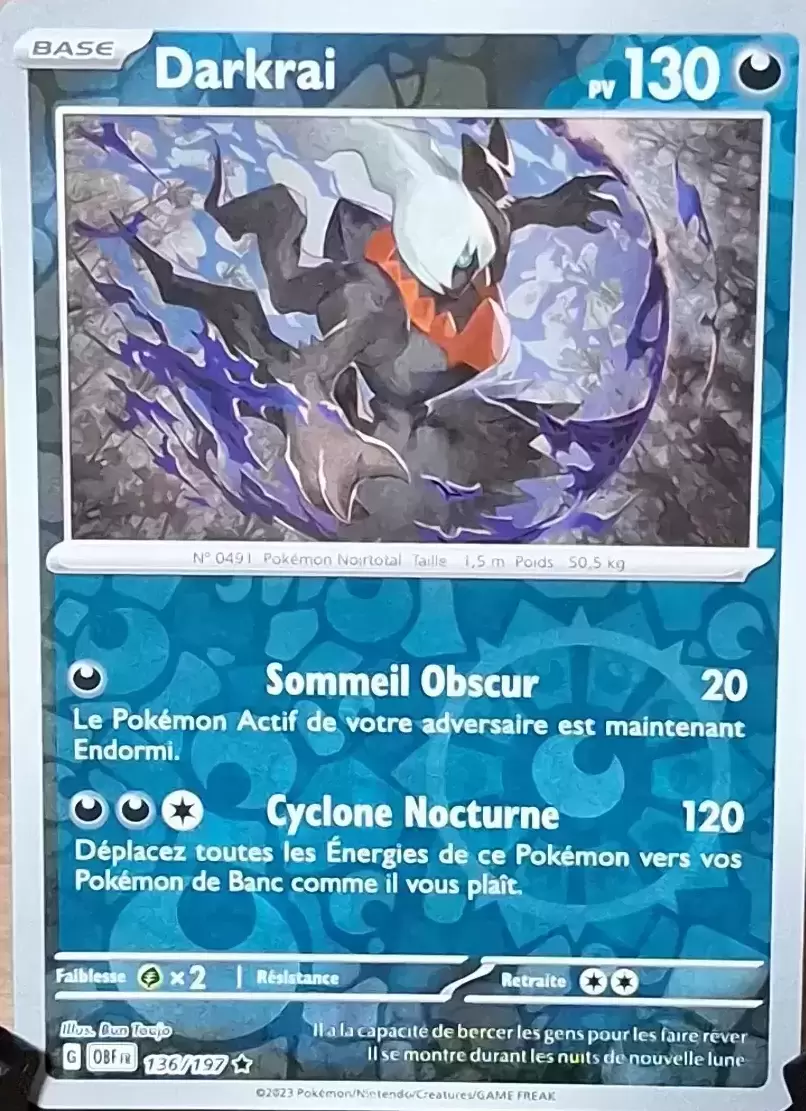 Obsidian Flames - OBF (OBFEN) - Darkrai Reverse