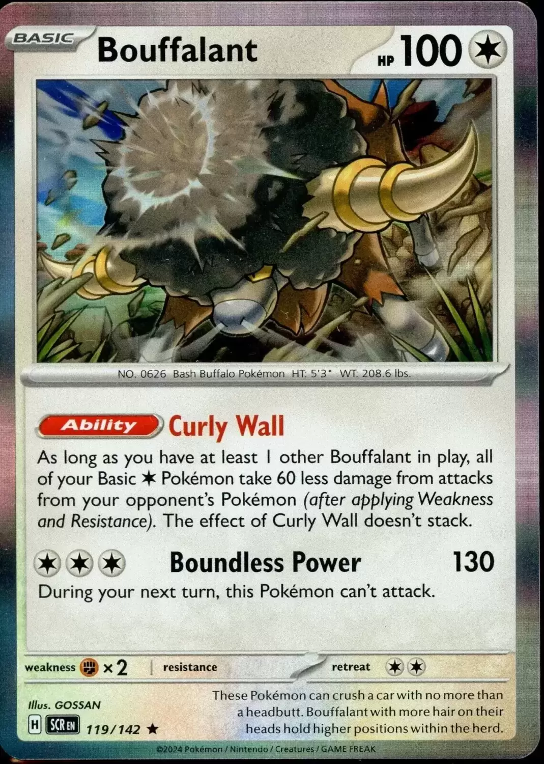Stellar Crown SCREN - Bouffalant Holo