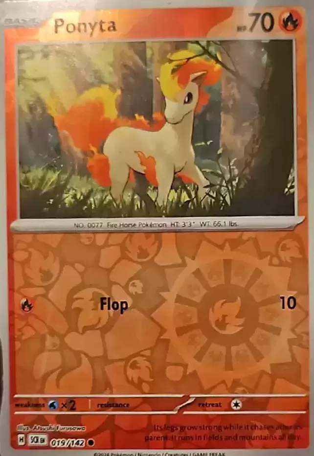 Stellar Crown SCREN - Ponyta Reverse