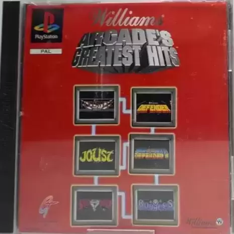Playstation games - Williams Arcade Greatest Hits