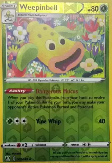 Battle Styles - Weepinbell Reverse