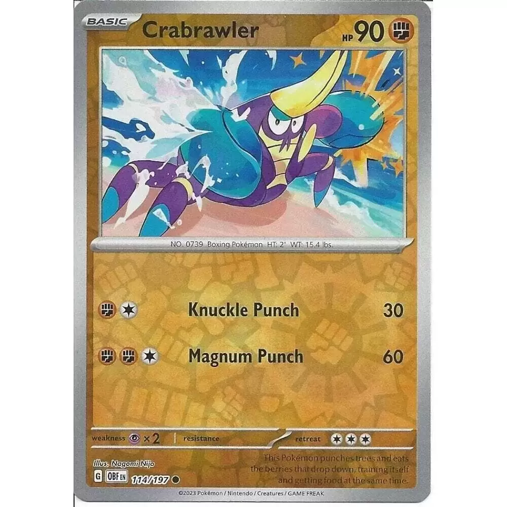 Obsidian Flames - OBF (OBFEN) - Crabrawler Reverse