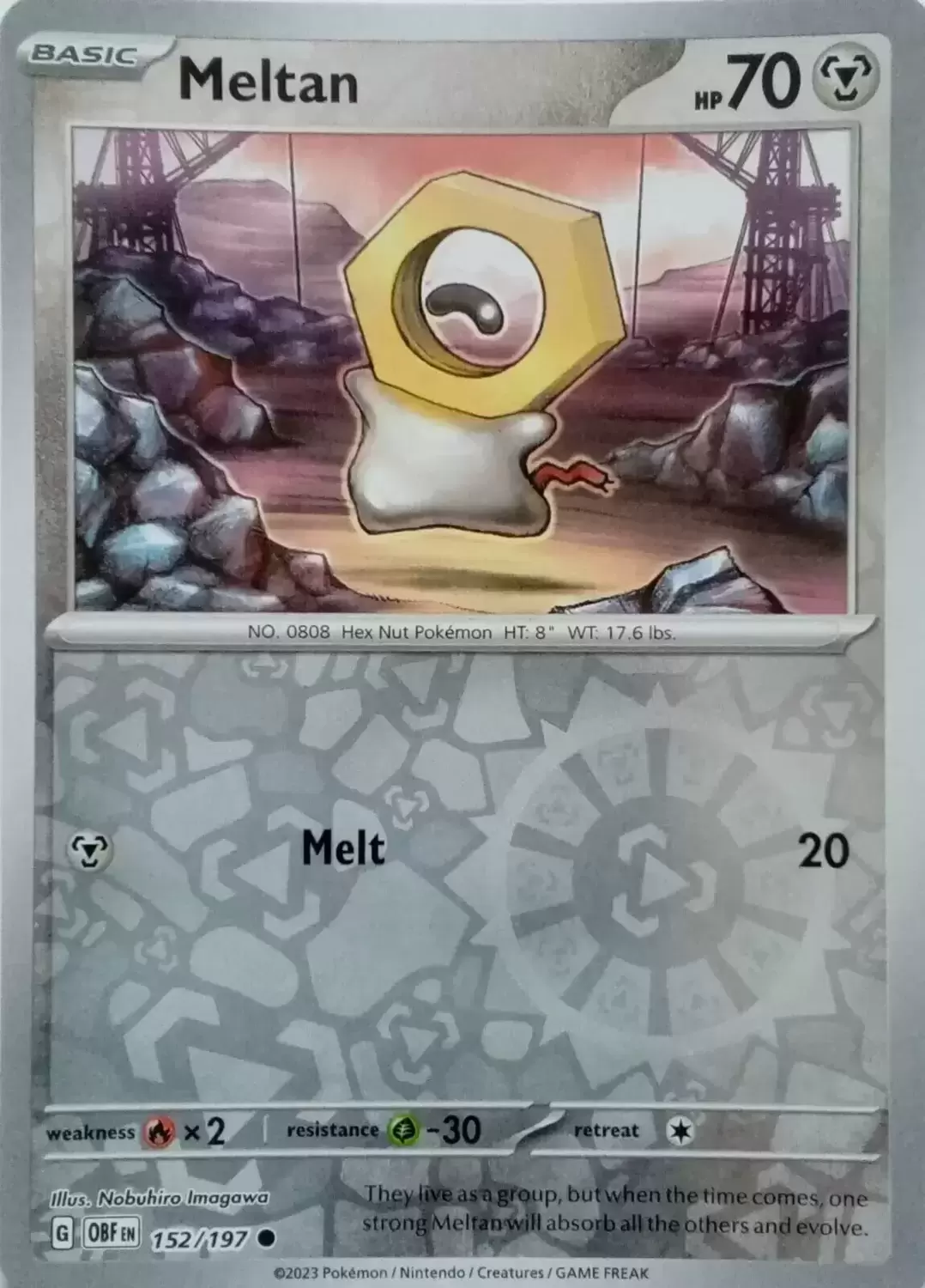 Obsidian Flames - OBF (OBFEN) - Meltan Reverse