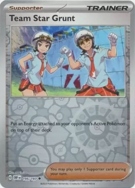 Obsidian Flames - OBF (OBFEN) - Team Star Grunt Reverse