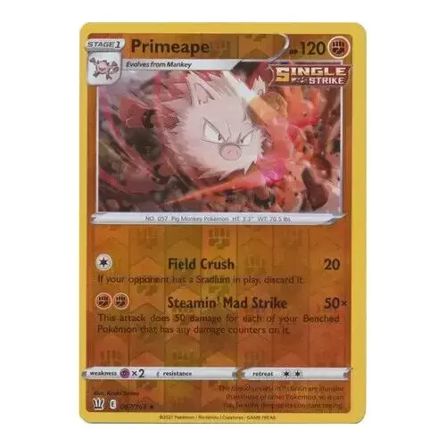 Battle Styles - Primeape Reverse