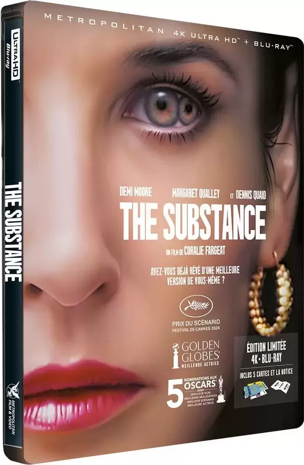 Blu-ray Steelbook - The Substance Steelbook 4k, Blu-ray