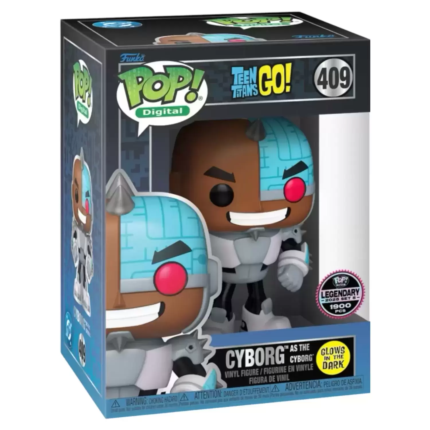 POP! Digital - Teen Titans Go! - Cyborg As The Cyborg GITD