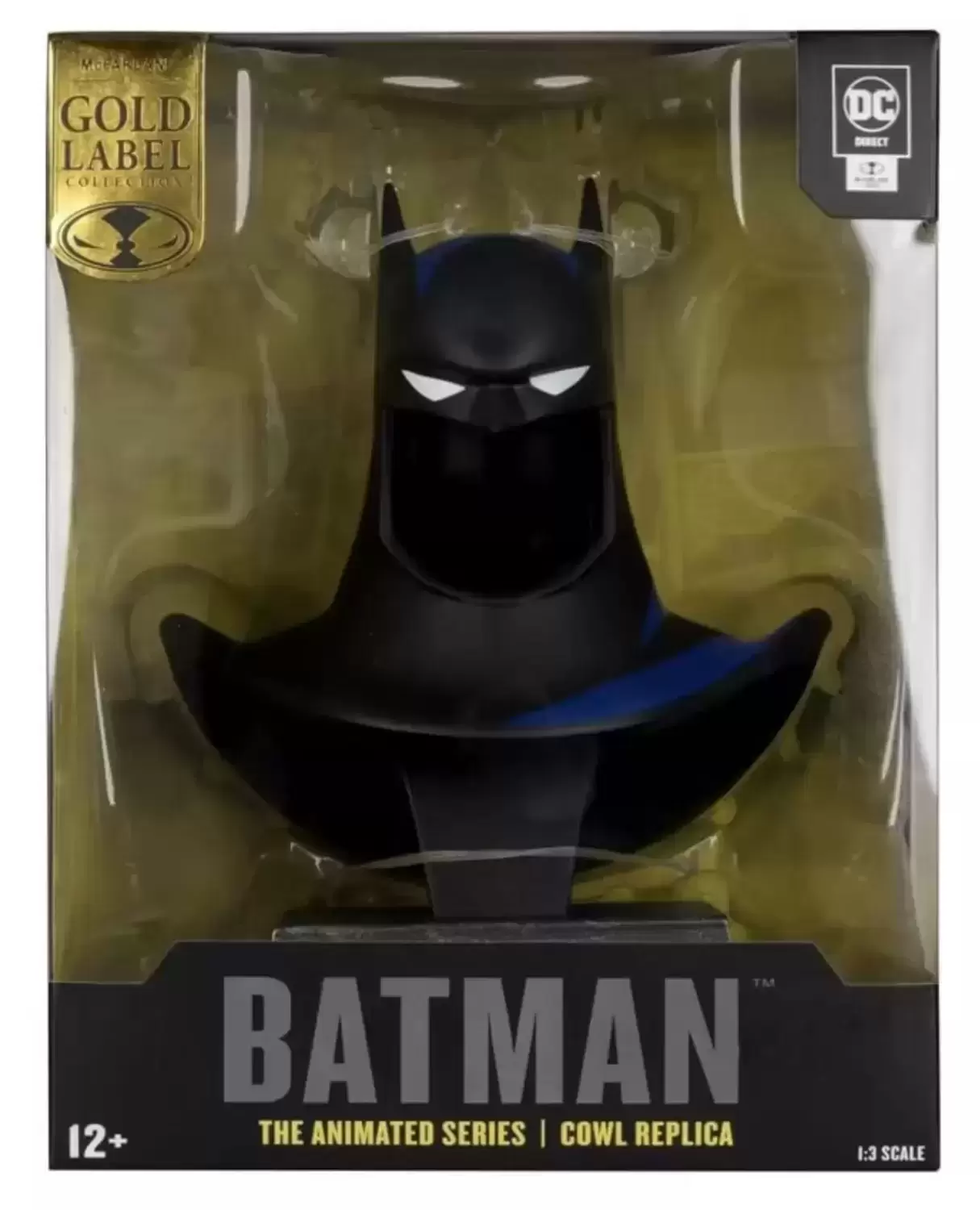 McFarlane - DC Multiverse - Batman The Animated Series  - Cowl Replica Gold Label