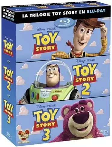 Les grands classiques de Disney en Blu-Ray - Toy Story + Toy Story 2 + Toy Story 3 - coffret 4 Blu-ray
