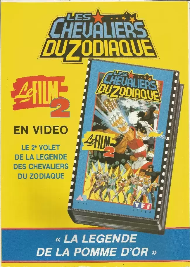 VHS - Les Chevaliers du Zodiaque -Le Film 2-VHS
