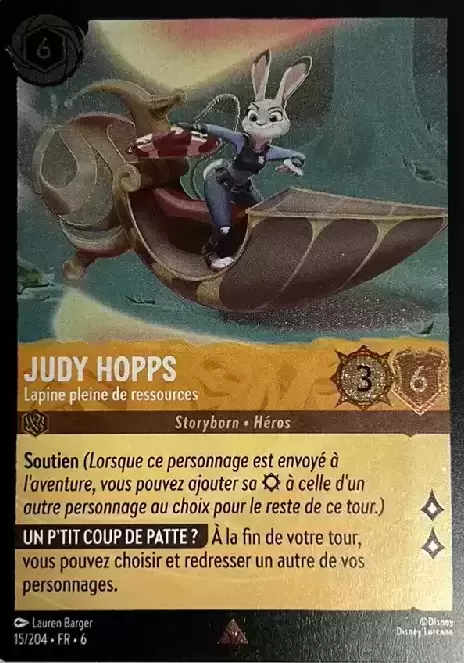 La Mer Azurite - Chapitre 6 - Judy Hopps, Lapine pleine de ressourcest - Brillante