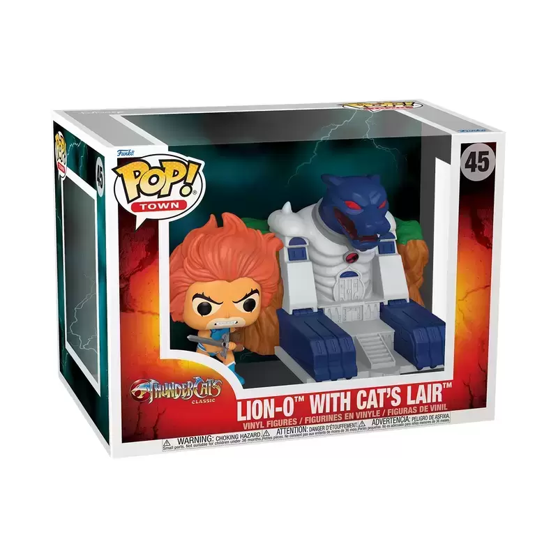 POP! Town - Thundercats - Lion-O with Cats’ Lair