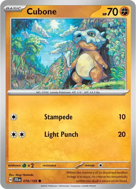 Journey Together - JTGEN - Cubone