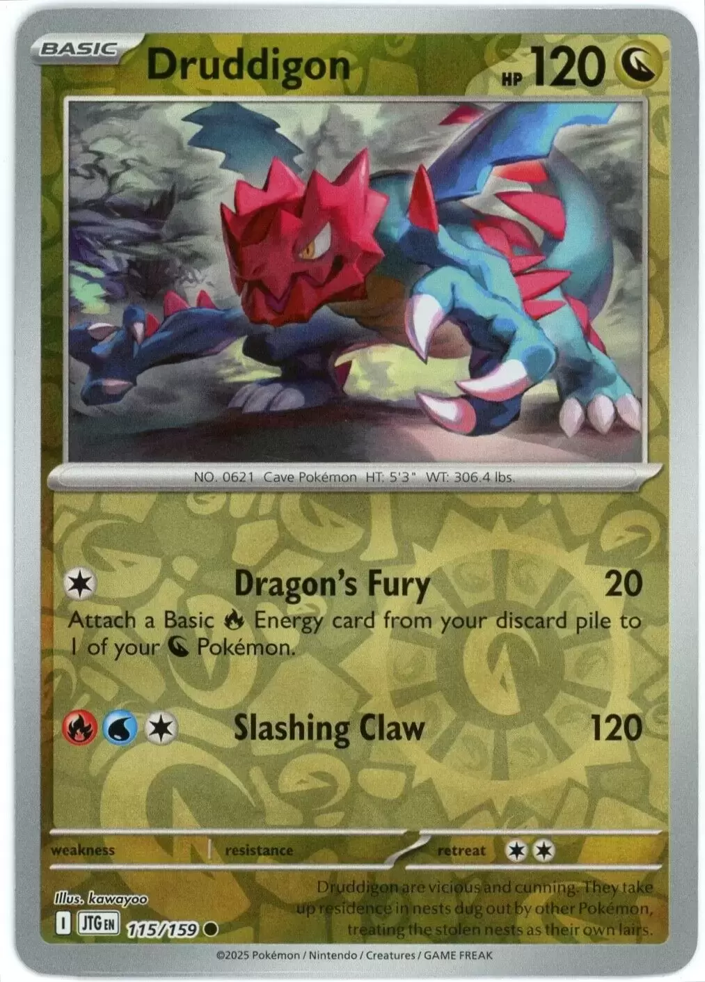Journey Together - JTGEN - Druddigon Reverse