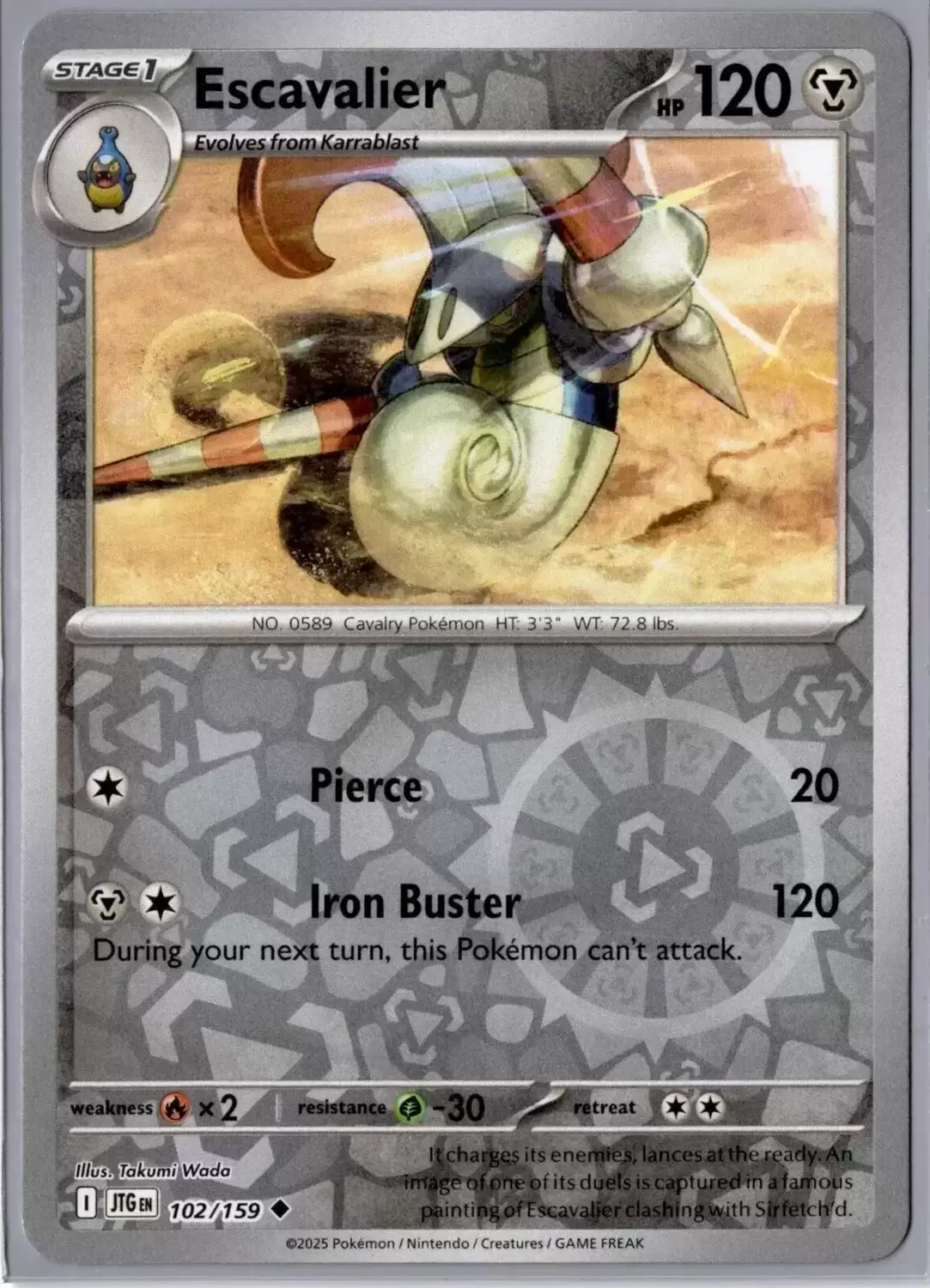 Journey Together - JTGEN - Escavalier Reverse