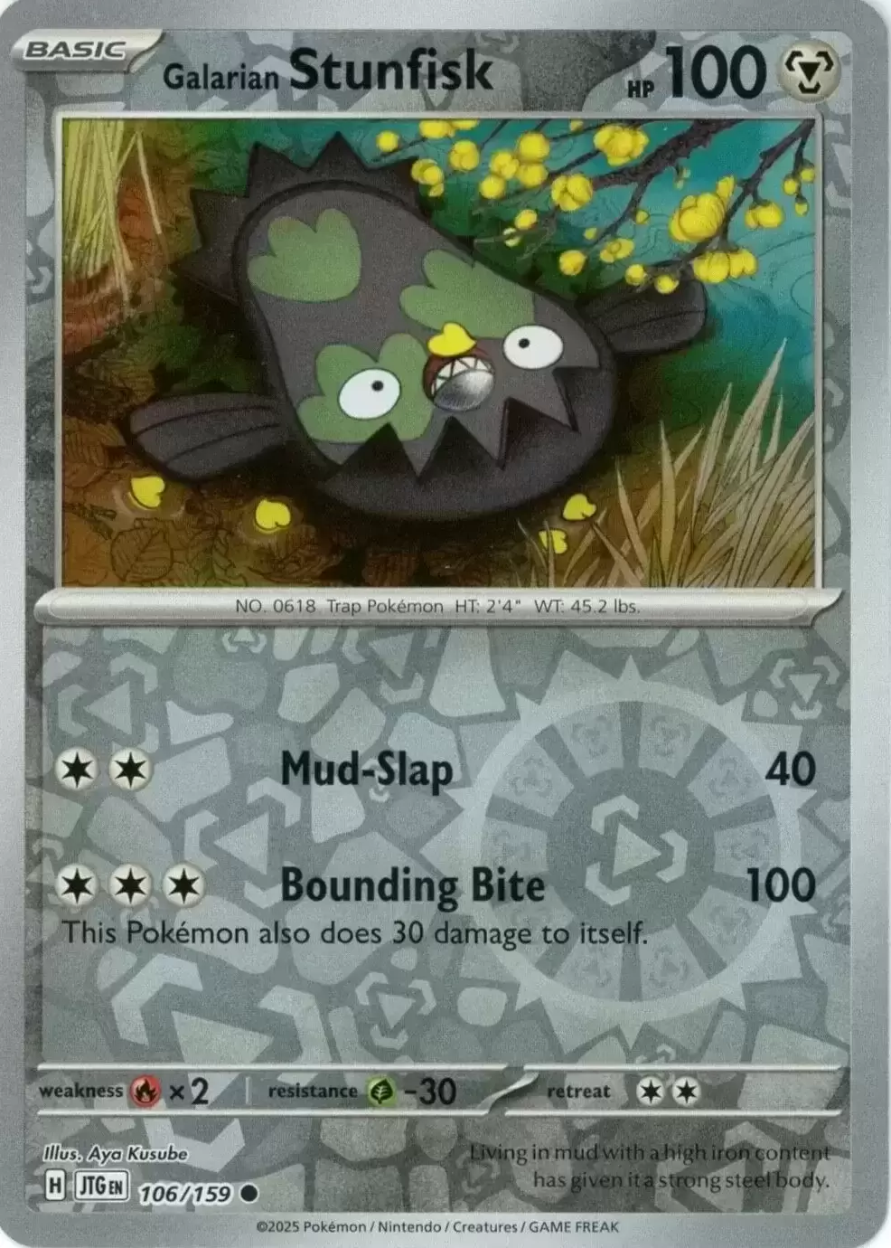 Journey Together - JTGEN - Galarian Stunfisk Reverse