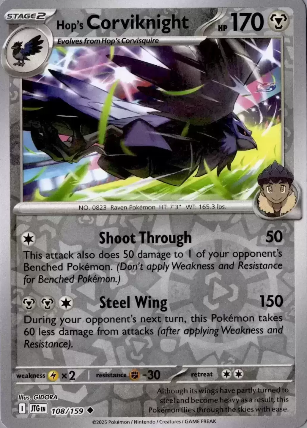 Journey Together - JTGEN - Hop\'s Corviknight Reverse