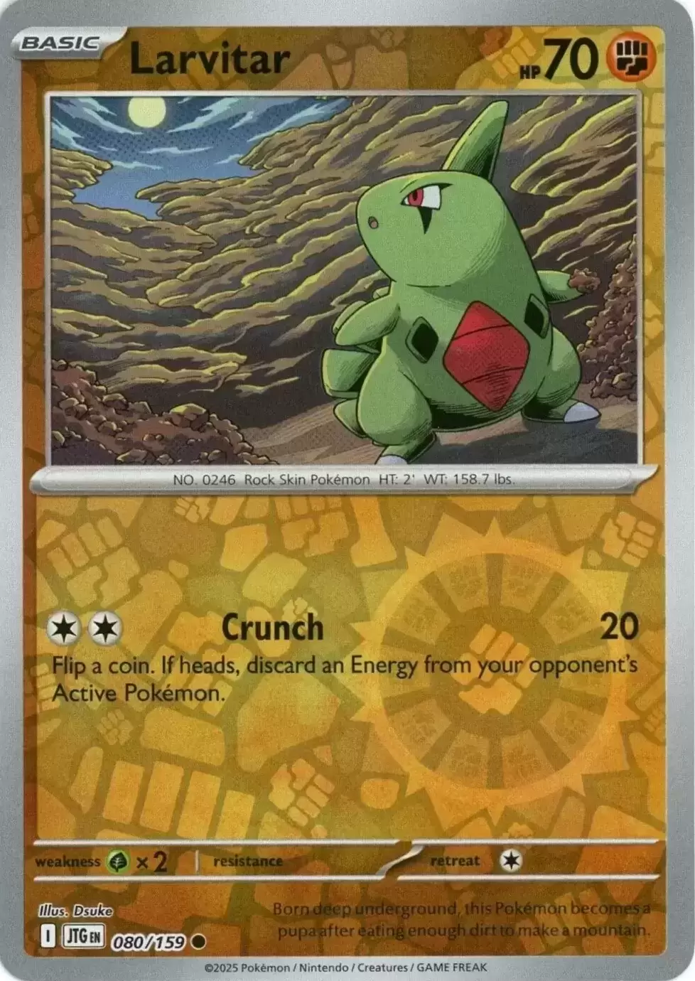 Journey Together - JTGEN - Larvitar Reverse
