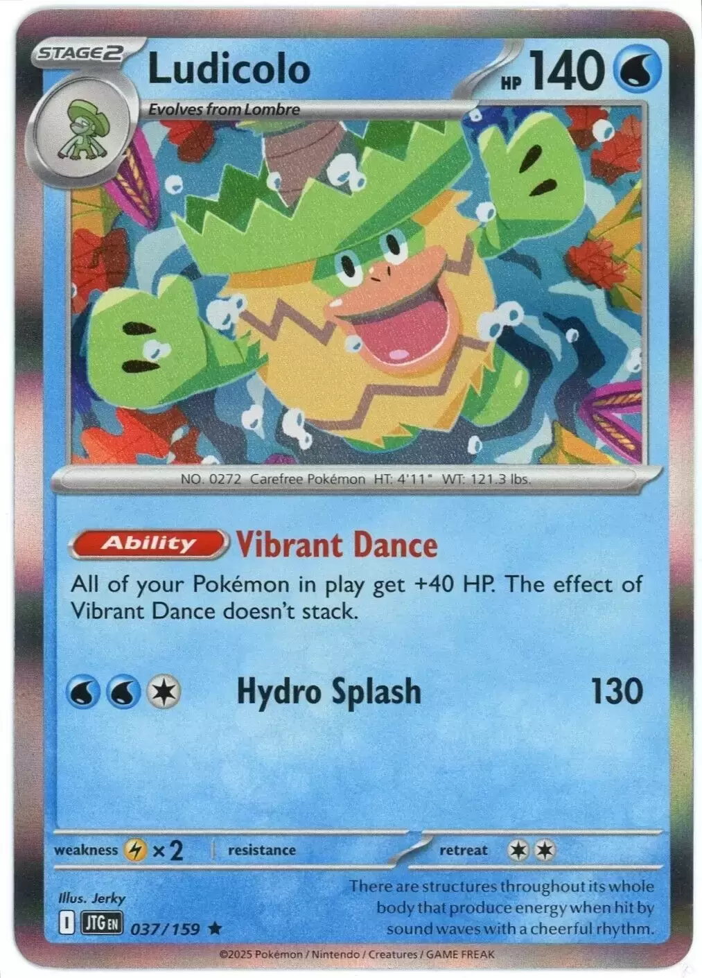 Journey Together - JTGEN - Ludicolo Holo