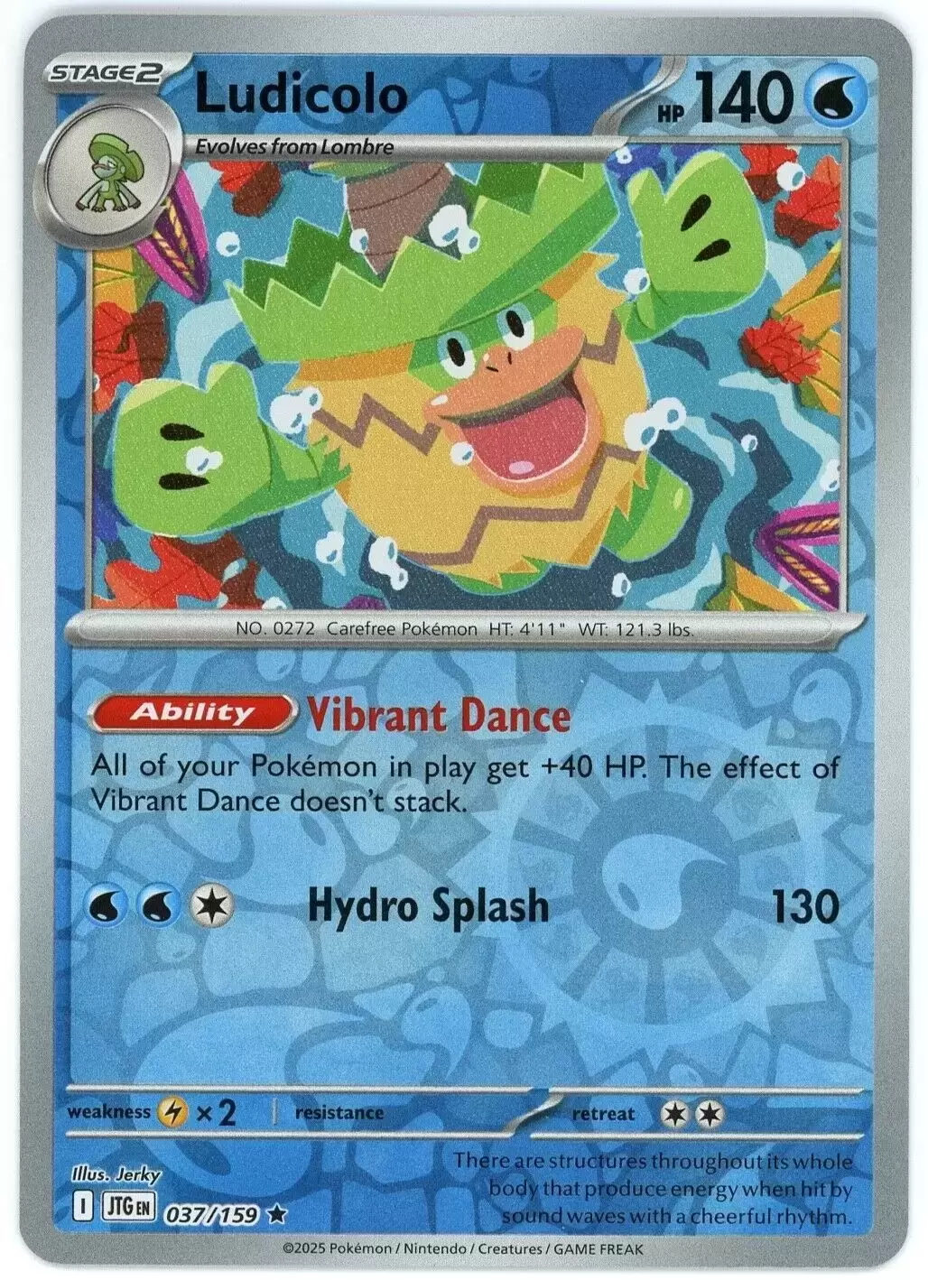 Journey Together - JTGEN - Ludicolo Reverse